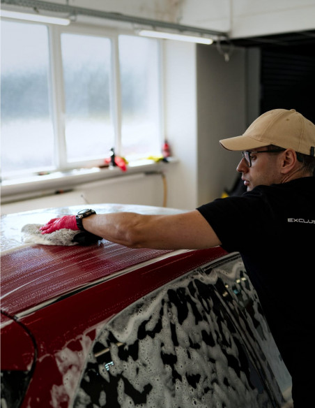 Car Wash Mitt, Washing Demonstration